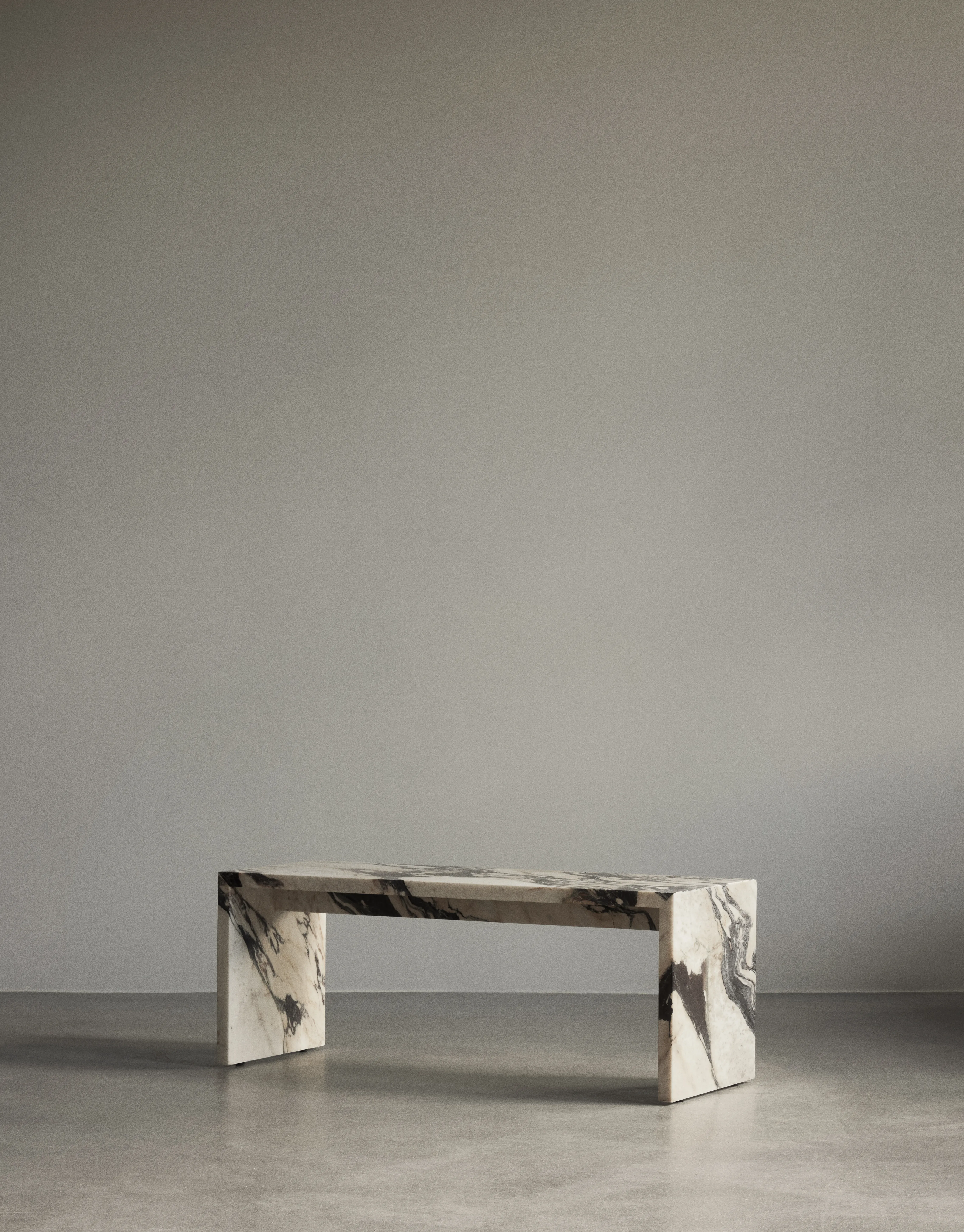 Plinth Table Low Tall Cubic Grand Brige Marble Various Colors Crarra Calacatta Audo 66 For Donzelli