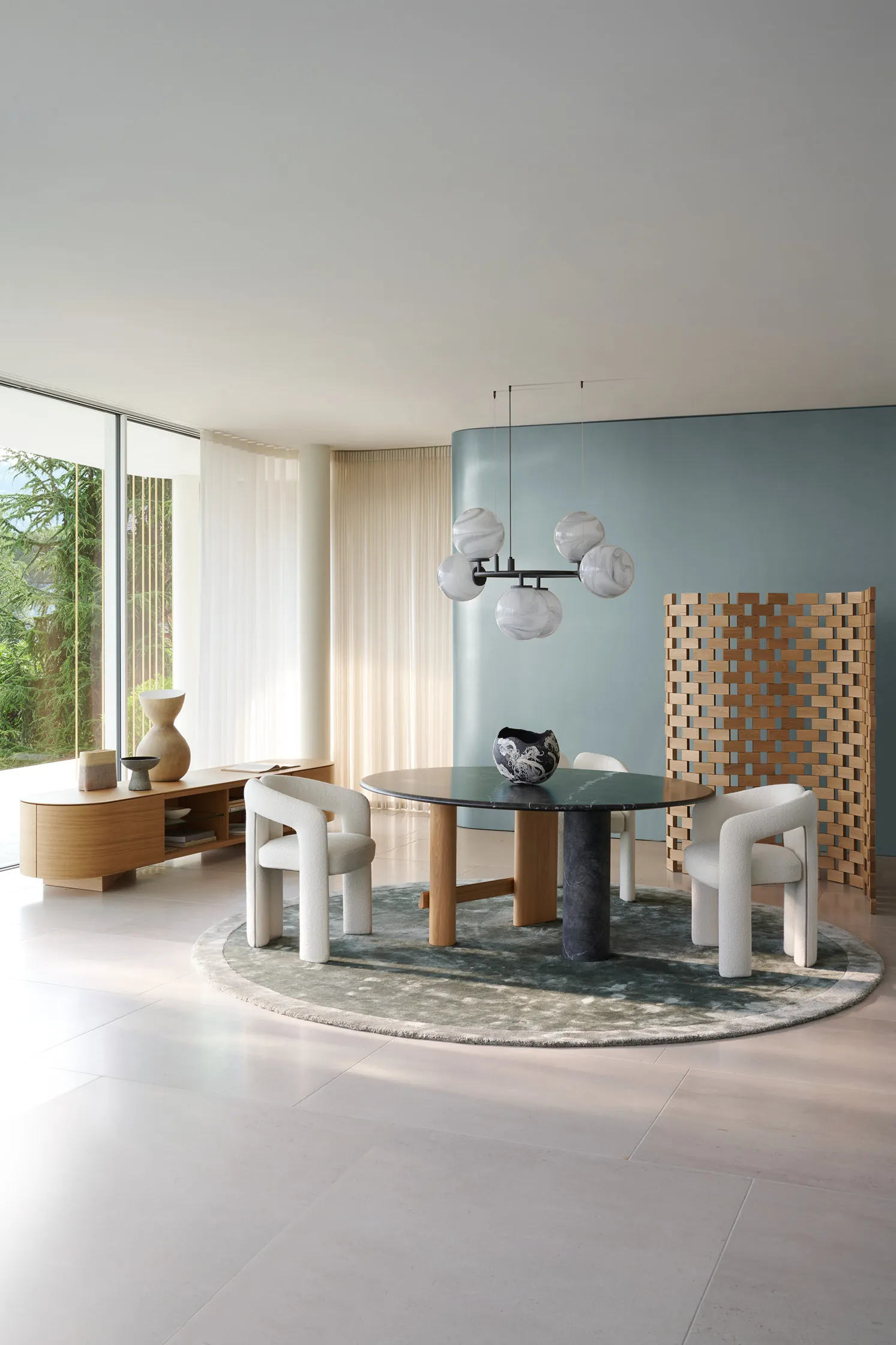 Paravent Ambassade Wood In Context By Cassina 2 For Donzelli