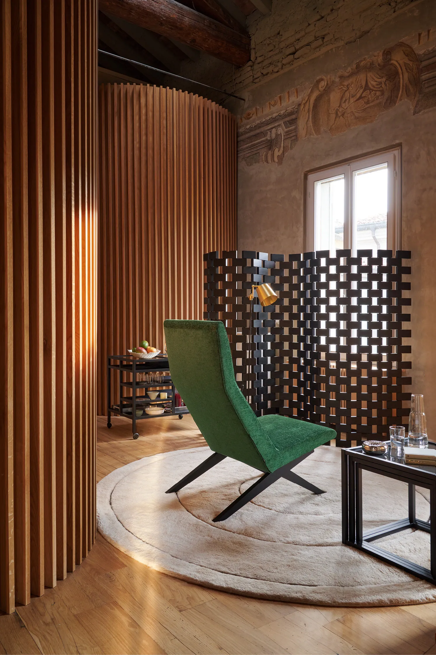 Paravent Ambassade Wood In Context By Cassina 4 For Donzelli