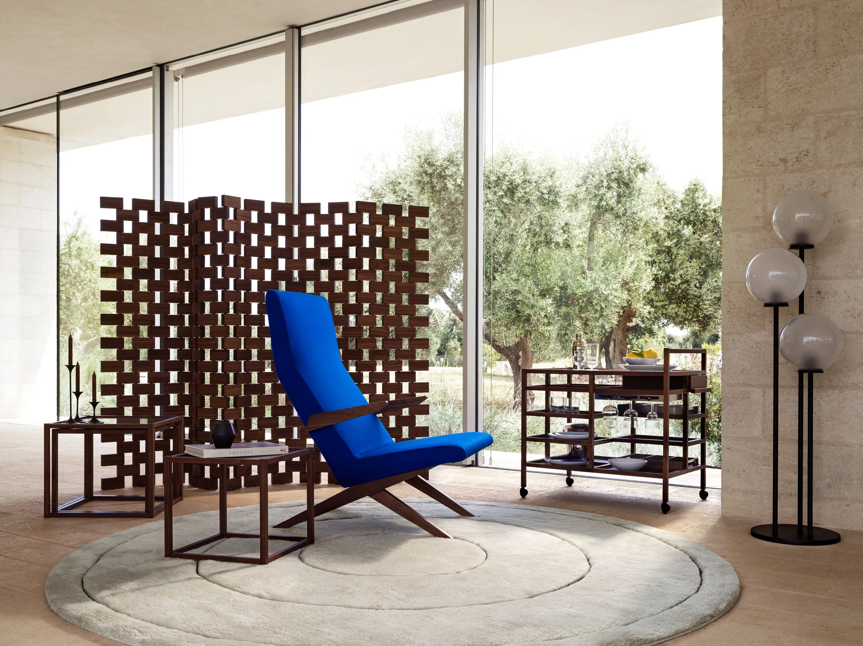 Paravent Ambassade Wood In Context By Cassina 5 For Donzelli
