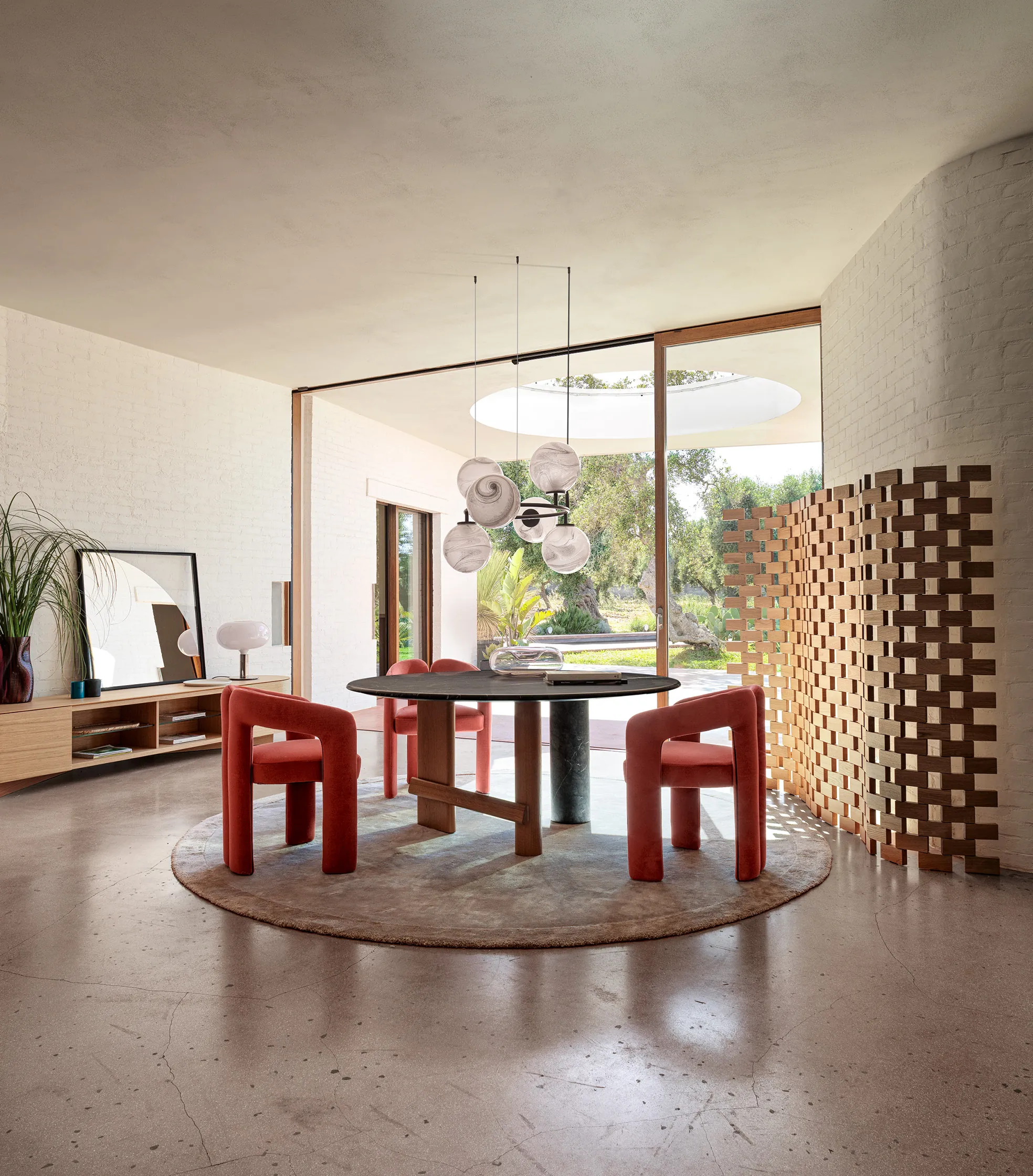 Paravent Ambassade Wood In Context By Cassina 6 For Donzelli