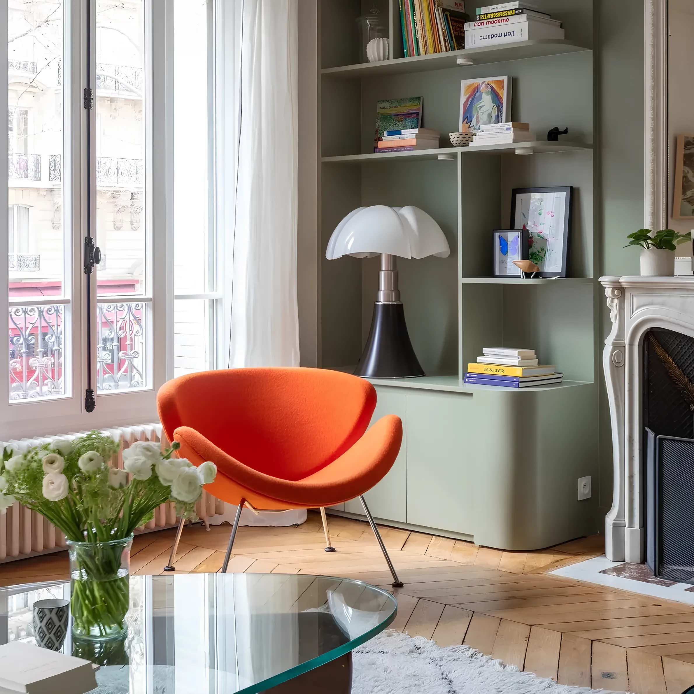 pipistrello lamp black by martinelli luce in living room 26 for donzelli
