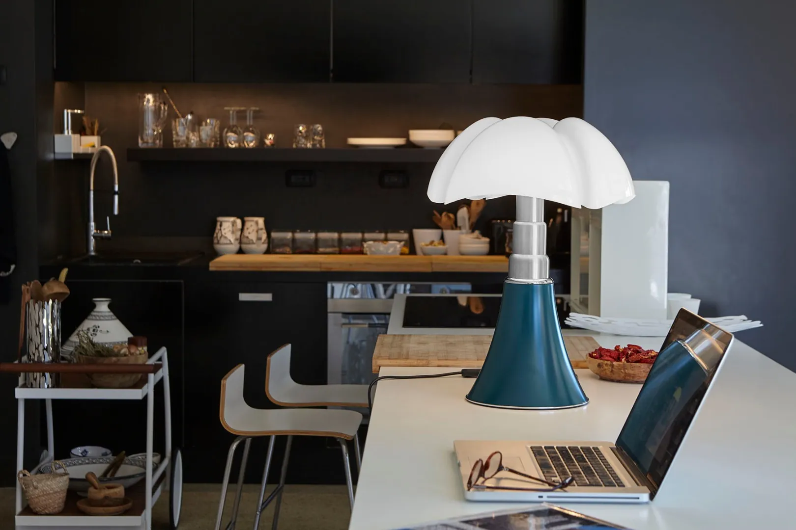 pipistrello lamp by martinelli luce in living room 21 for donzelli