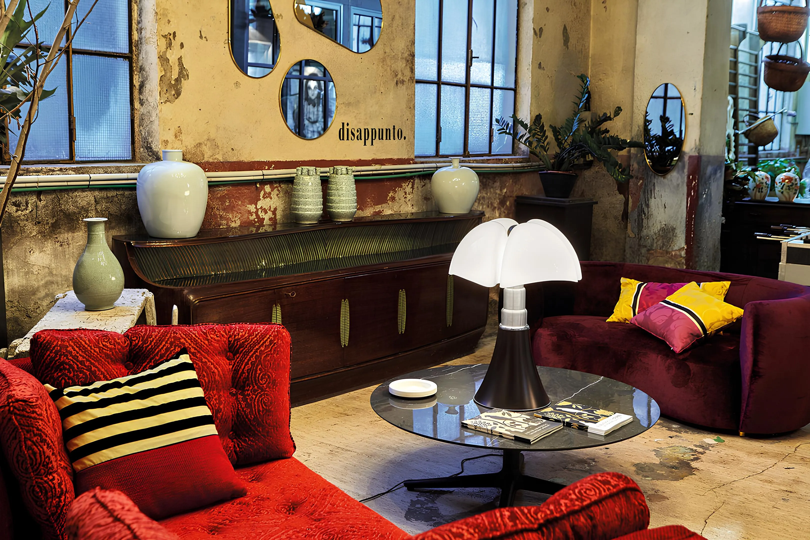 pipistrello lamp by martinelli luce in living room 25 for donzelli