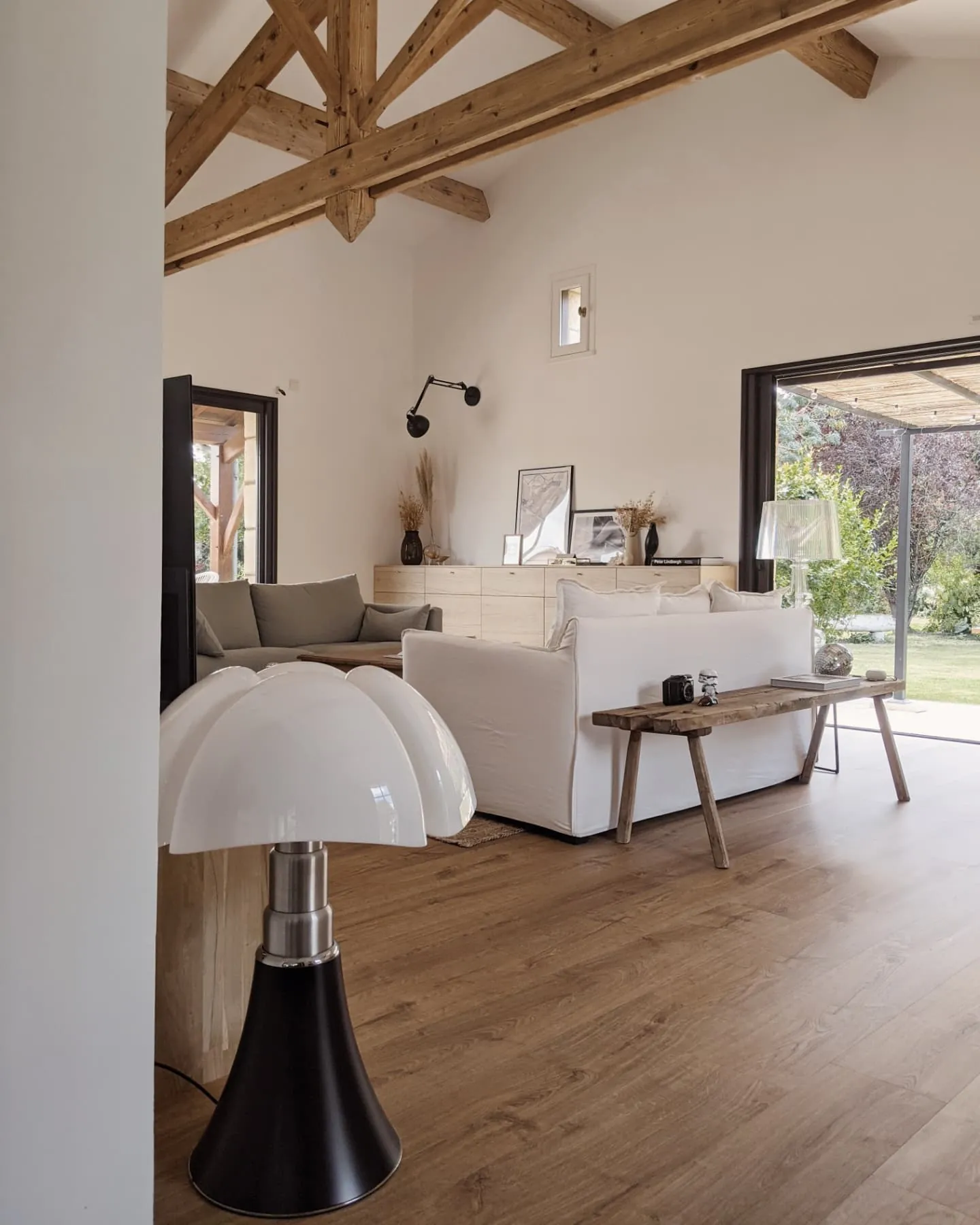 pipistrello lamp by martinelli luce in living room 7 for donzelli
