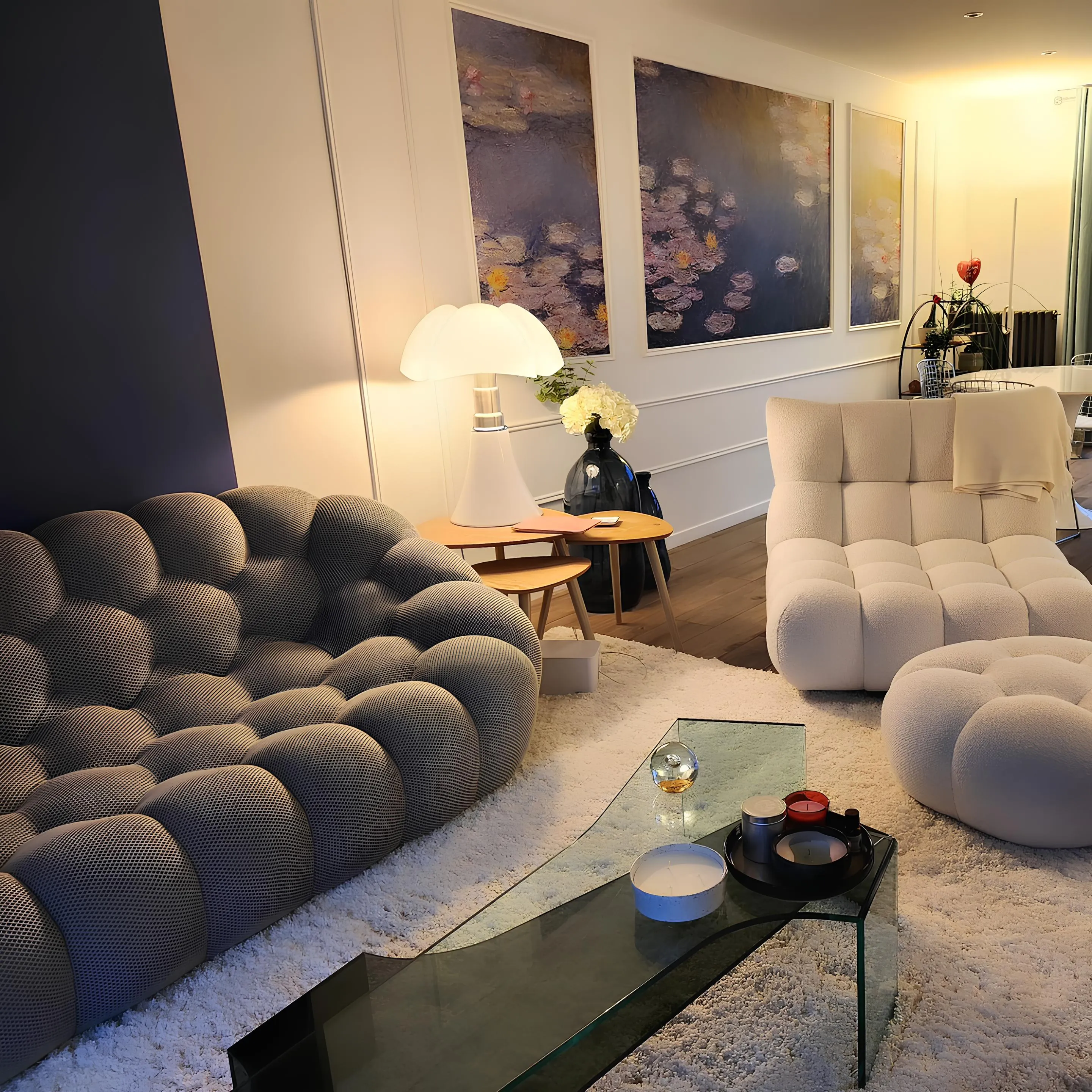 Pipistrello Lamp By Martinelli Luce In Living Room Slide6 For Donzelli